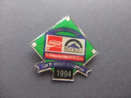 Coca Cola American Footbal Mile High stadium1994